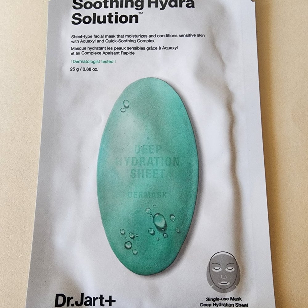 NEW!!!  Dr,Jart Soothing Hydra Solution Mask/ $5.00  each